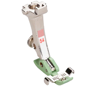 Bernina #54 Zipper Foot with Non-Stick Sole