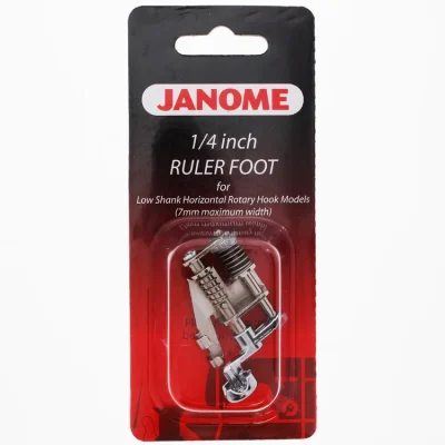 Janome 1/4 " Ruler Foot QB-L, Low Shank
