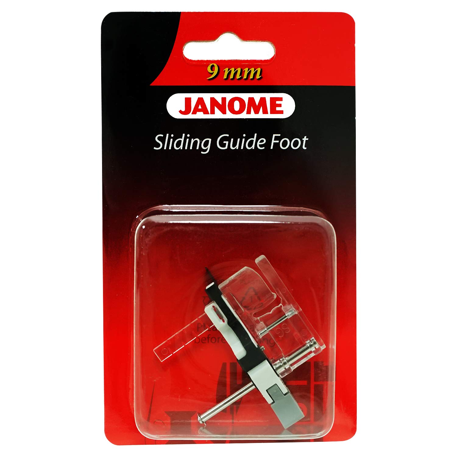 Janome Sliding Guide Foot “SG”, 9mm