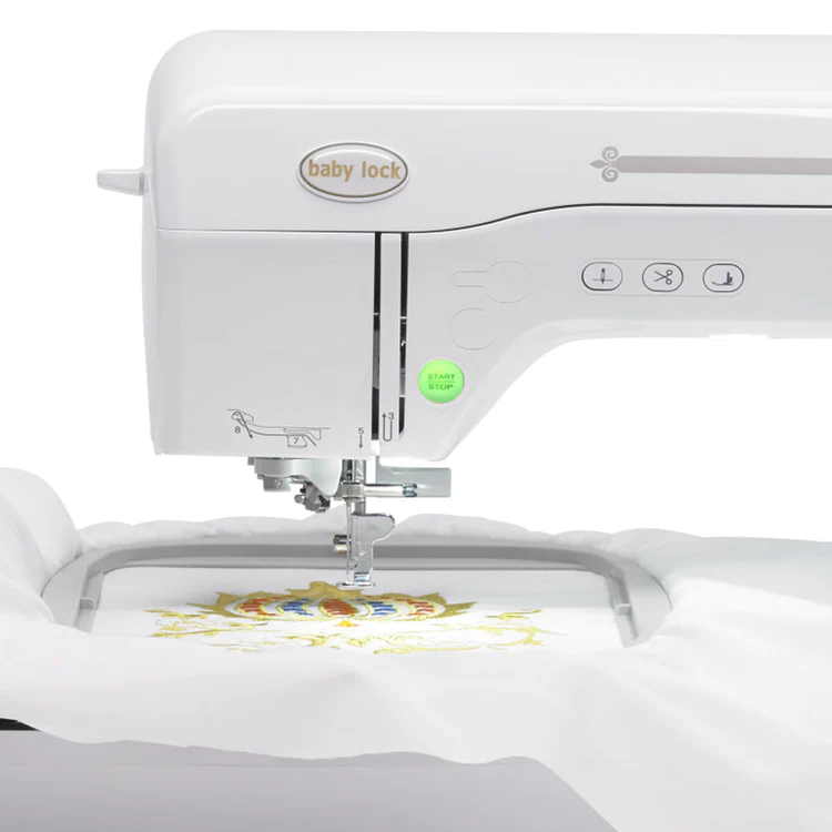 babylock flare close up