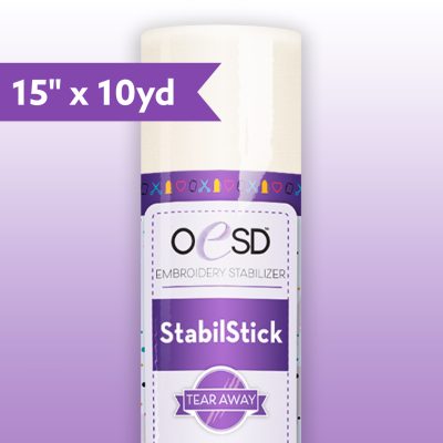 OESD StabilStick TearAway 15" x 10yd