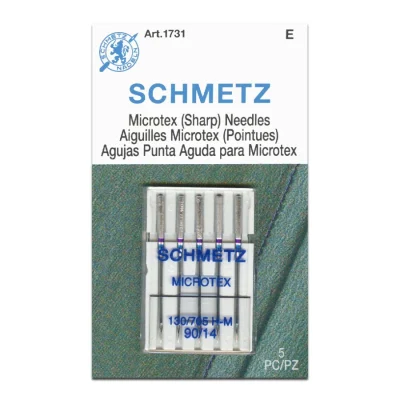 Schmetz Microtex Needles 90/14