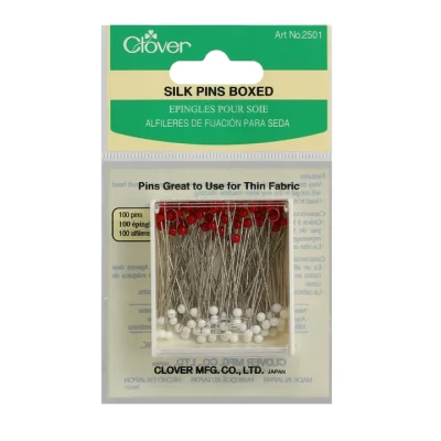 Clover Silk Pins