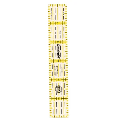 Omnigrid 1 by 6 inch ruler