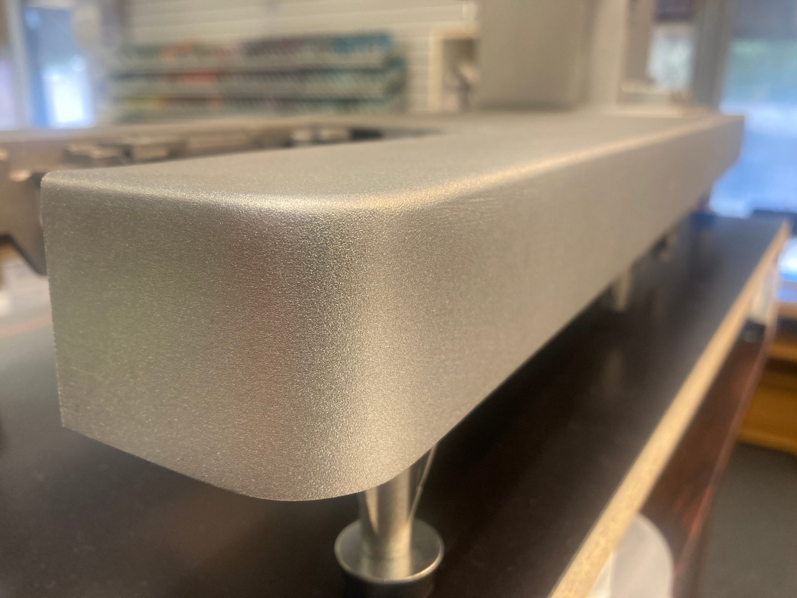 Housing of a Janome Continental Series Machine PRIOR TO the Powder Coating process