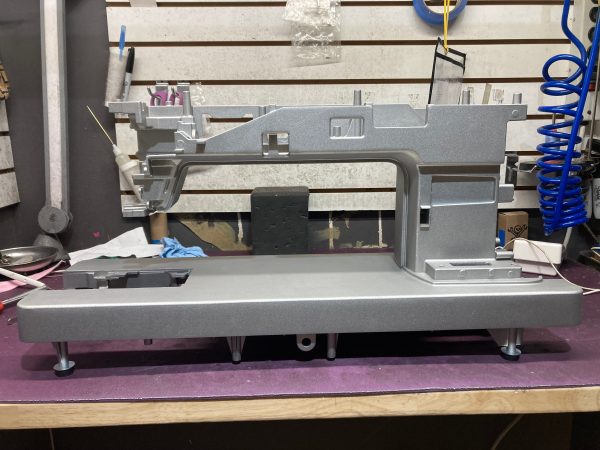 External Powder-Coated Metal Alloy Frame from Janome Continental M6, M8, M17