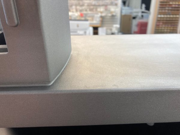 Cast Alloy Sewing Machine Frame that has been sanded