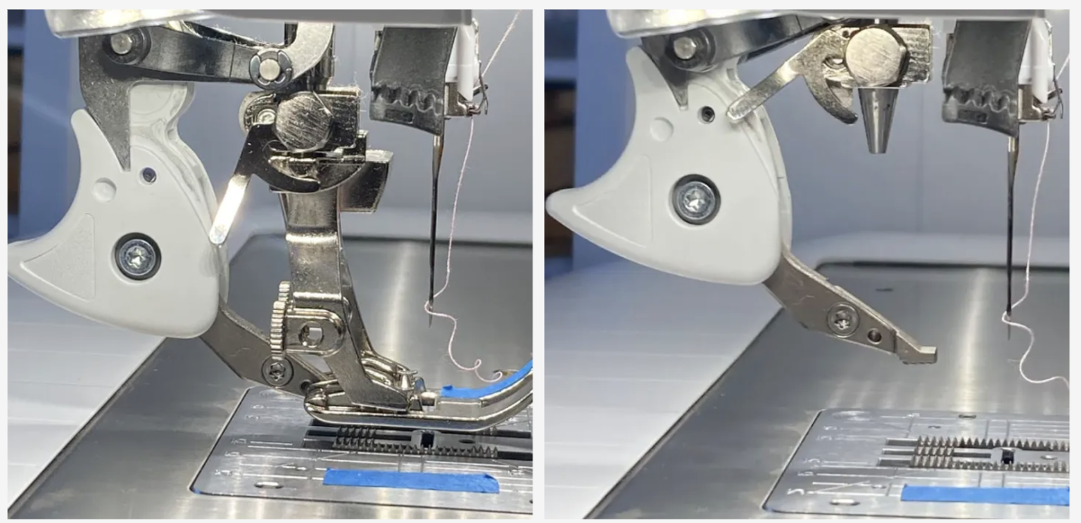 When to Use a Walking Foot Attachment Walking foot bernina sewing machine