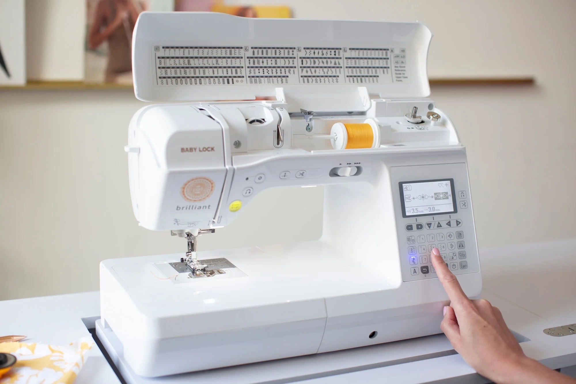 refurbished baby lock brilliant - The Sewing Machine Shop - Bay Area - Walnut Creek