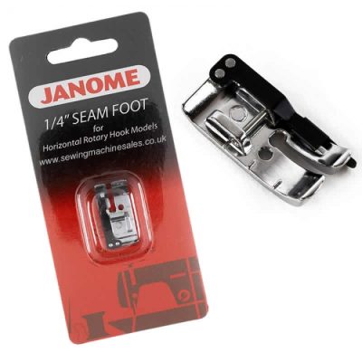 Janome 1/4" Seam Foot “O” (7mm Machines)