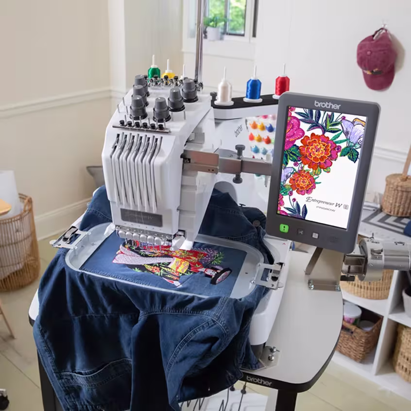 Brother PR680W 6-Needle Embroidery Machine - Image 5