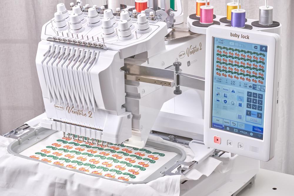 Baby Lock Venture 2 10-Needle Embroidery Machine - Image 3