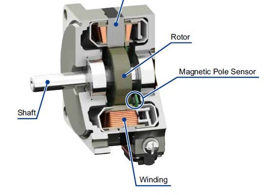 Diagram of a Brushless Motor